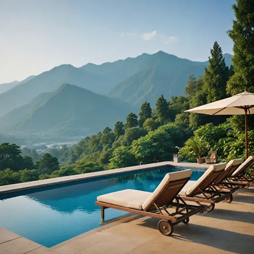 Luxury hotels with pool experiences in Nepal: elegance, comfort, and Himalayan views
